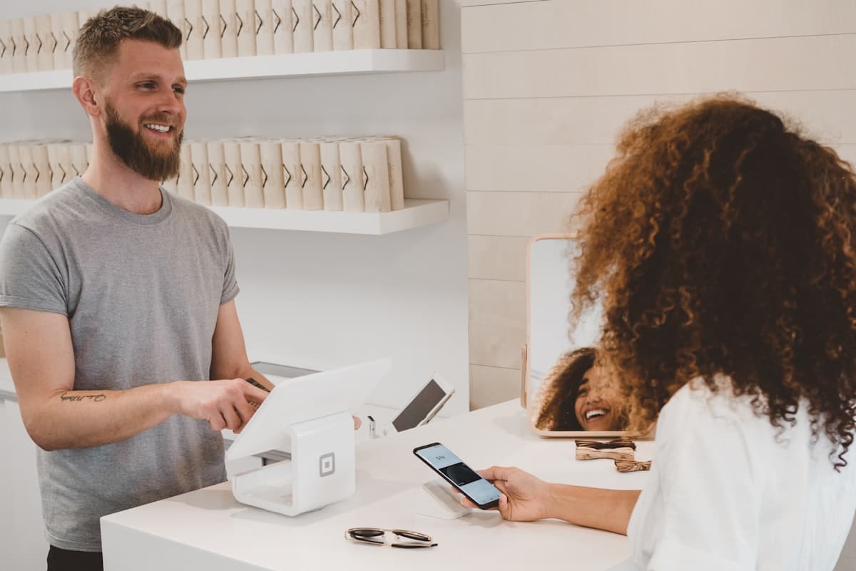 Laptop showing an ecommerce store checkout