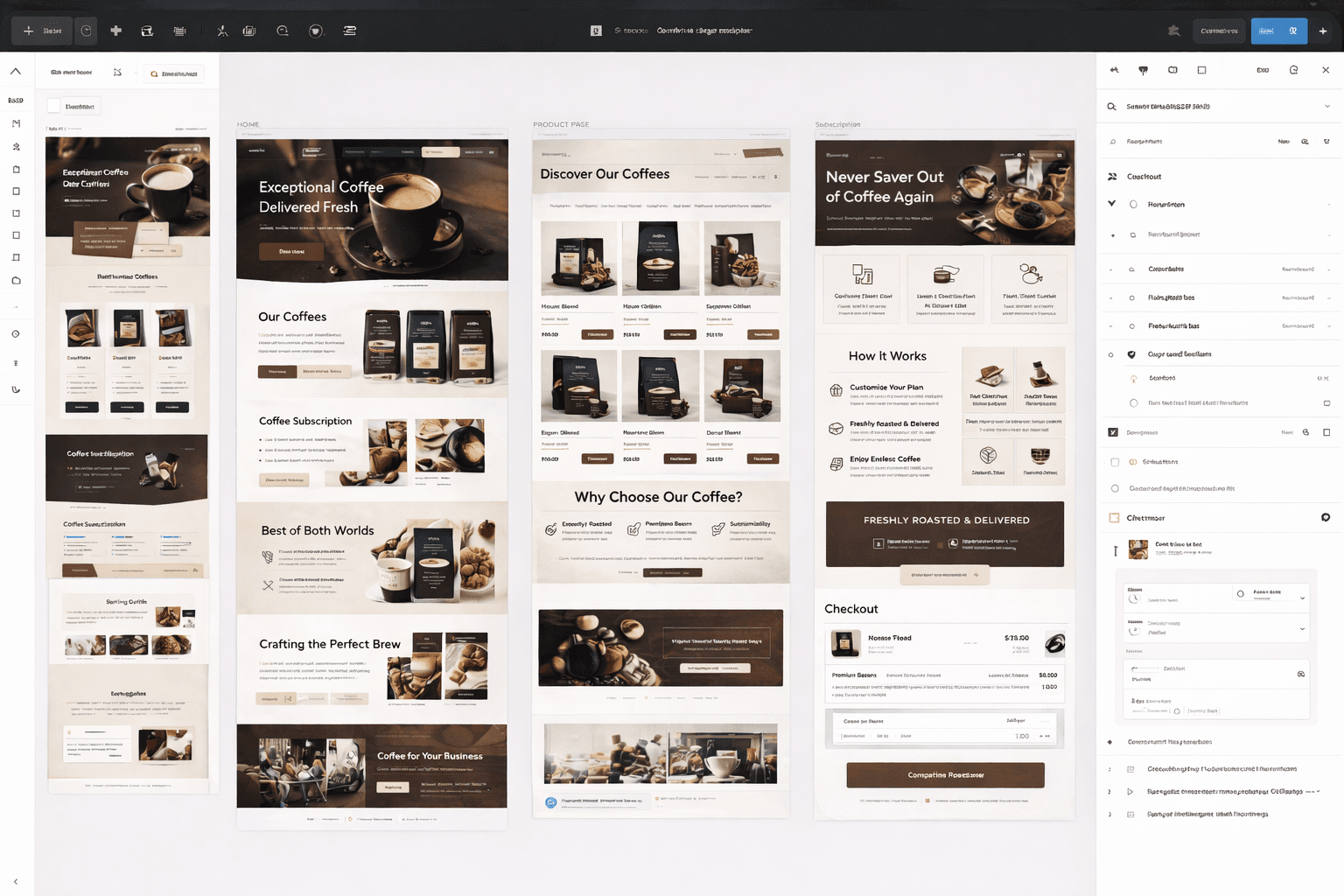 VryntLab — interface layout exploration